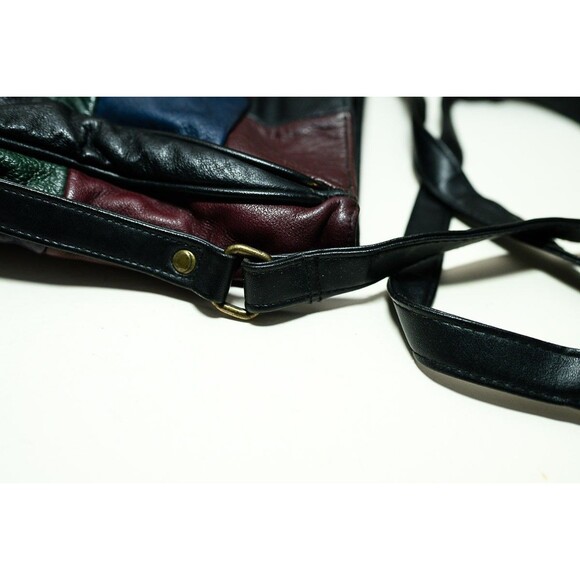 Vintage patchwork purse shoulder bag pocket book - Picture 9 of 12